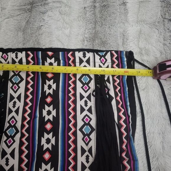 Justice black drawstring backpack - Picture 2 of 4